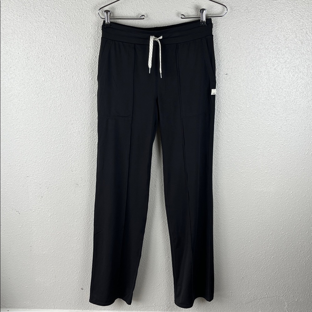 Vuori Halo Essential Pants Black DreamKnit Fabric XS